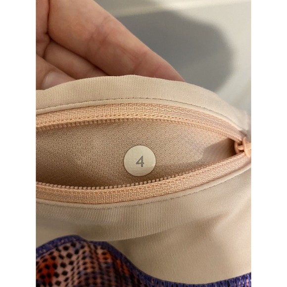 Lululemon Running Shorts Multicolor Pattern Athletic‎ Gym Activewear - Picture 4 of 7